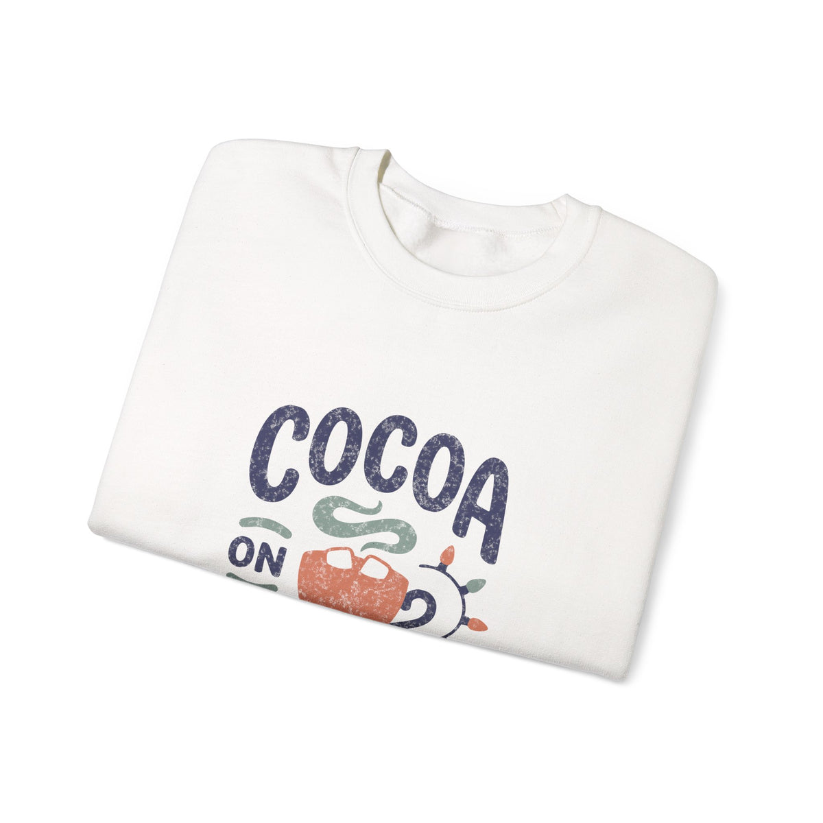 Cocoa on Repeat | Personalized Christmas Crewneck
