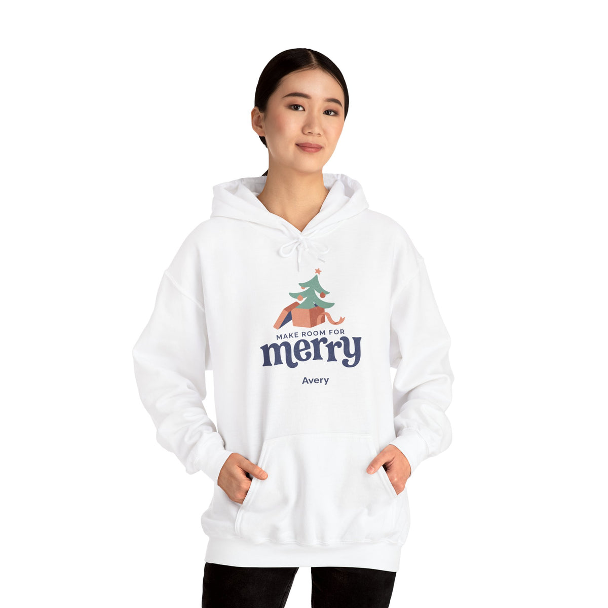 Make Room for Merry | Personalized Christmas Hoodie