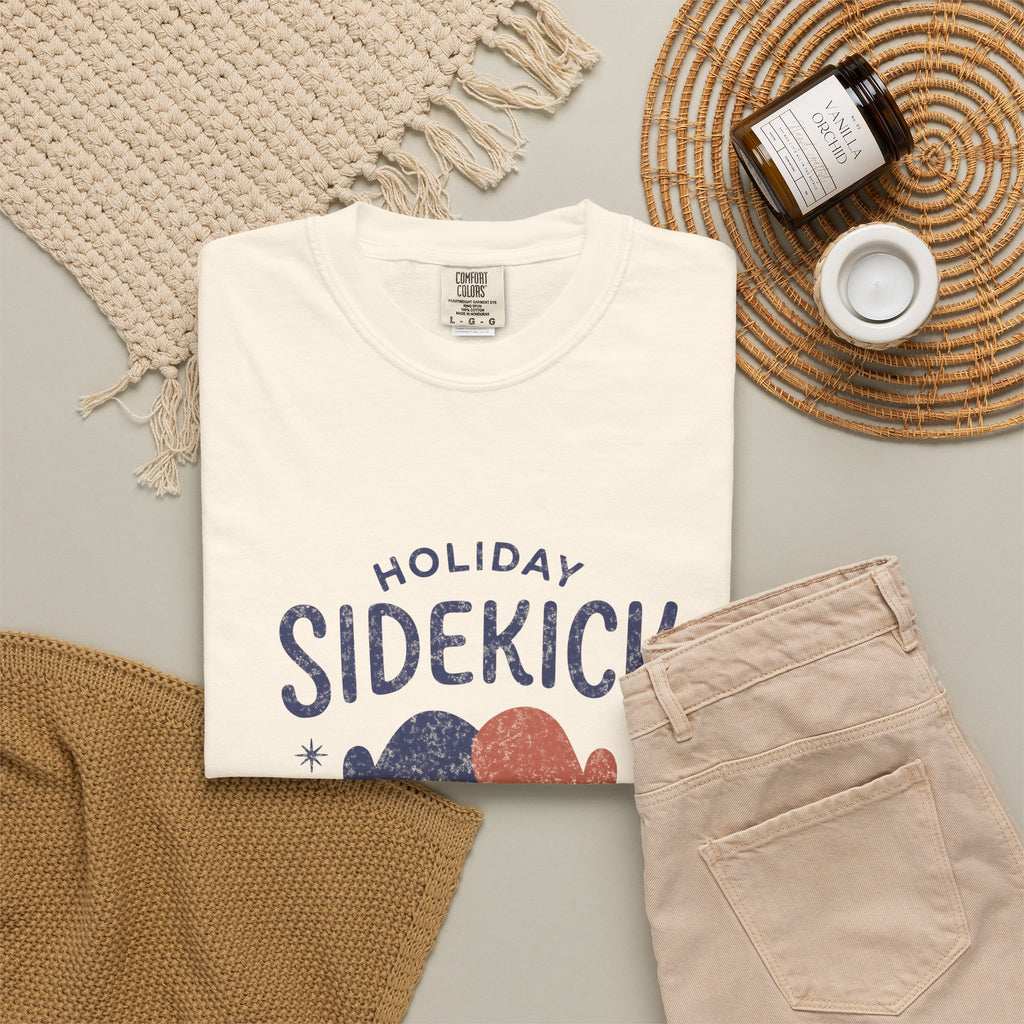 Holiday Sidekick | Personalized Christmas Tee