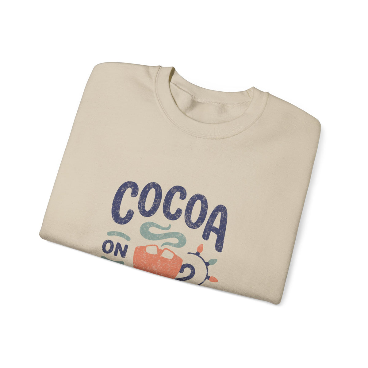 Cocoa on Repeat | Christmas Crewneck | Design Only
