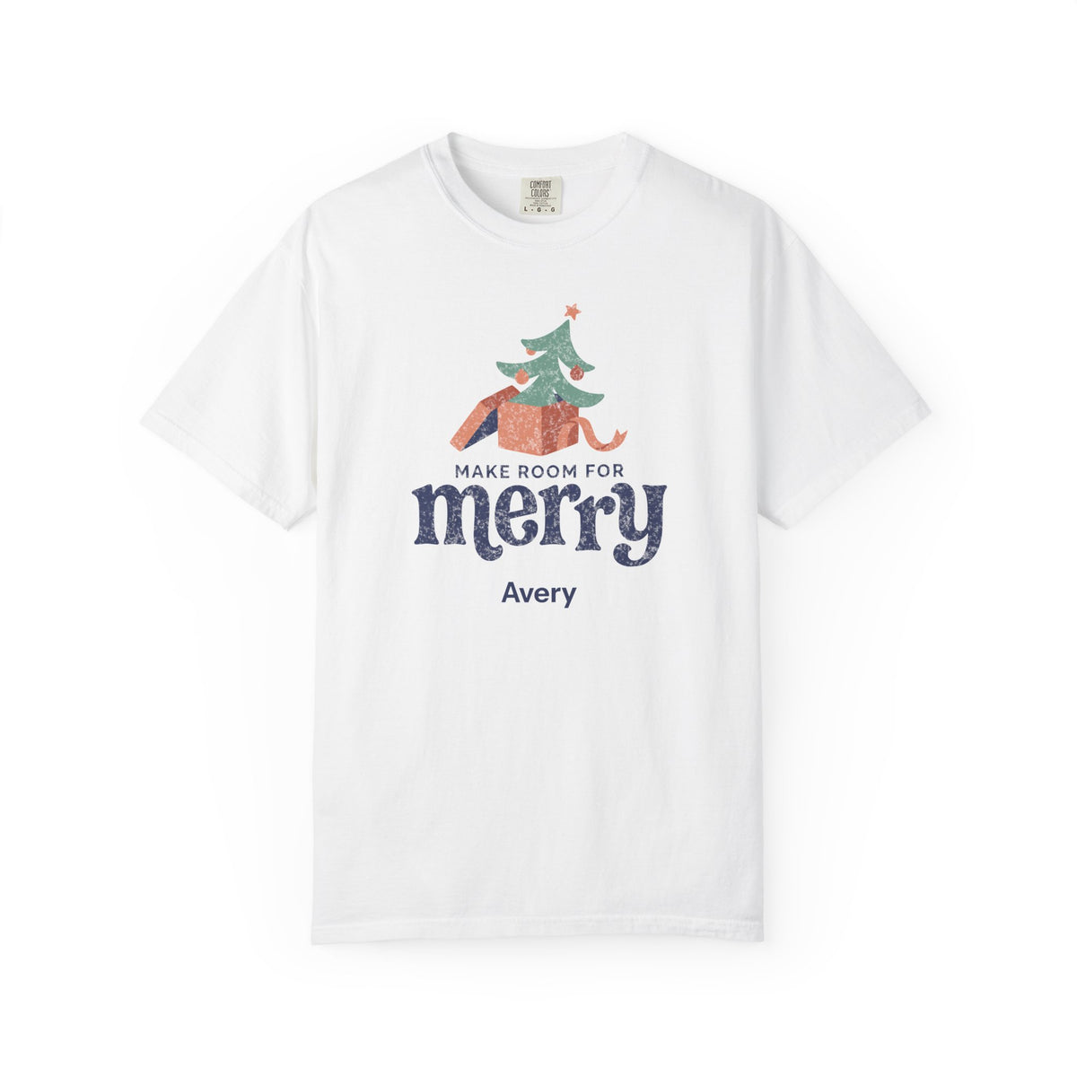 Make Room for Merry | Personalized Christmas Tee