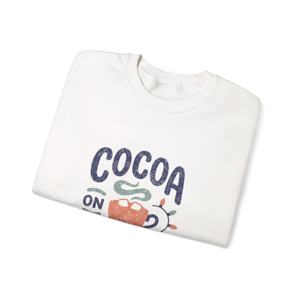 Cocoa on Repeat | Christmas Crewneck | Design Only