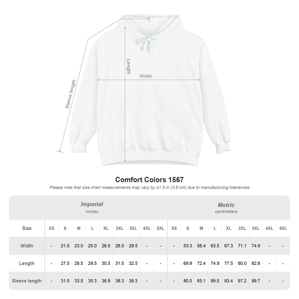 Make Room for Merry | Personalized Garment-Dyed Hoodie