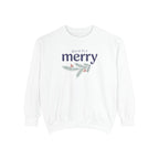Quietly Merry | Garment-Dyed Crewneck | Design Only