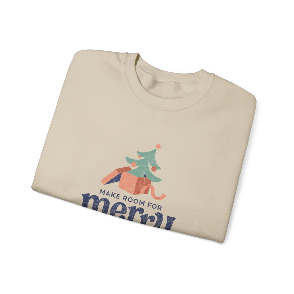 Make Room for Merry | Christmas Crewneck | Design Only
