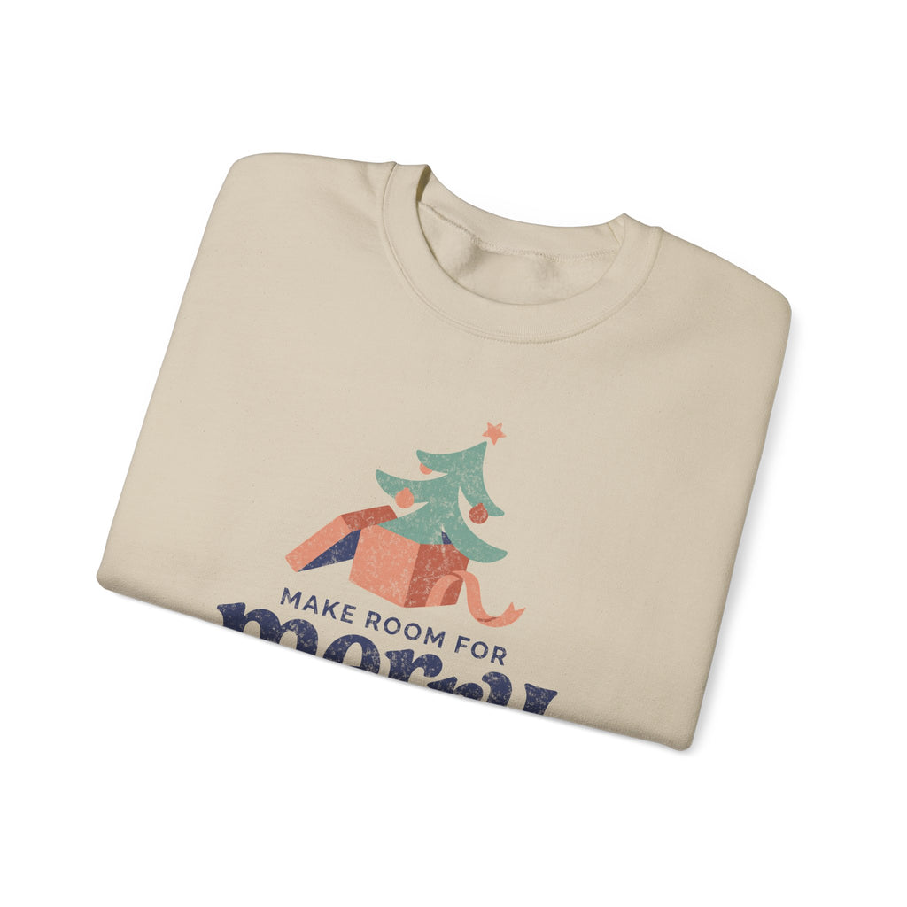 Make Room for Merry | Personalized Christmas Crewneck