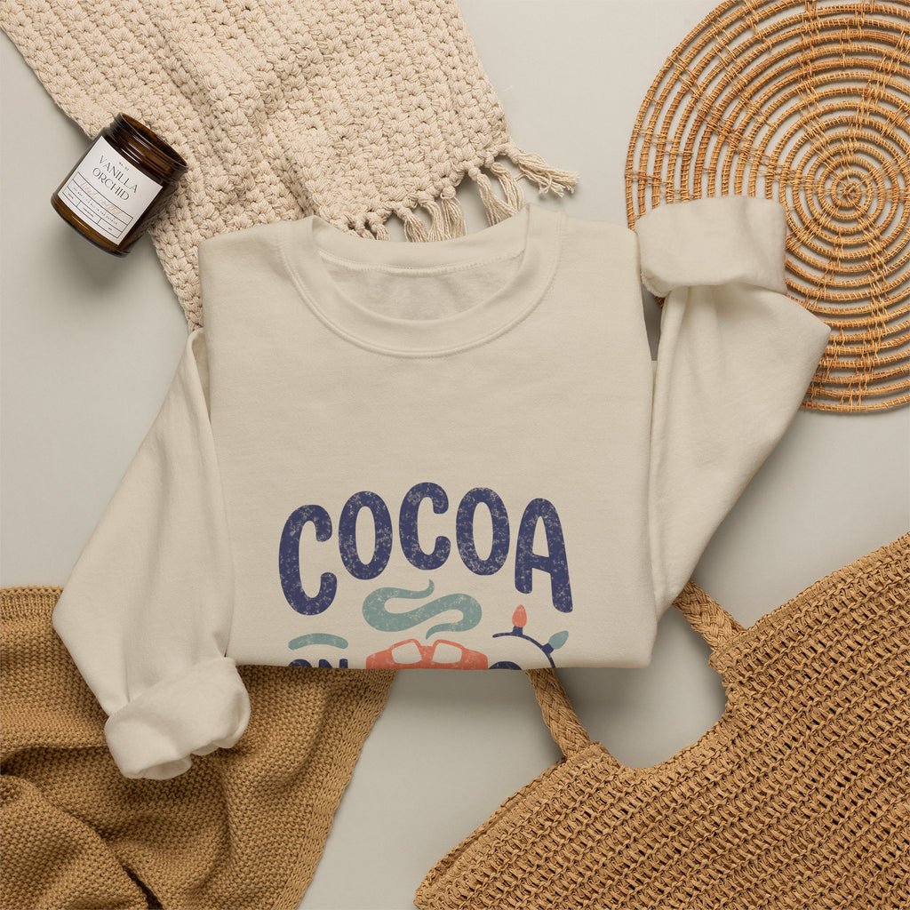 Cocoa on Repeat | Christmas Crewneck | Design Only