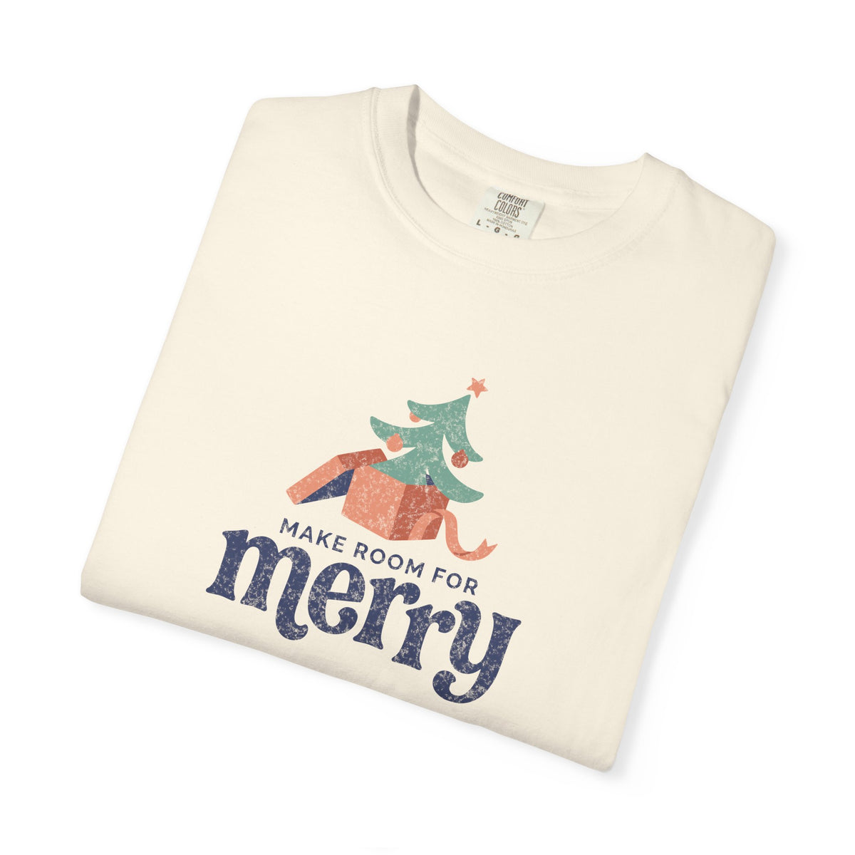 Make Room for Merry | Christmas Tee | Design Only