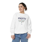 Quietly Merry | Personalized Garment-Dyed Crewneck