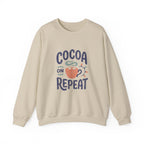 Cocoa on Repeat | Christmas Crewneck | Design Only