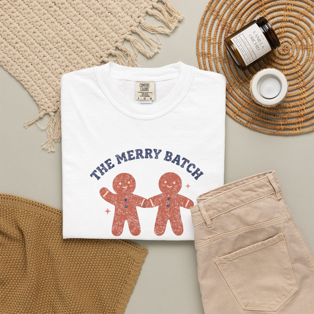 The Merry Batch | Christmas Tee | Design Only